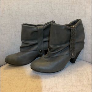 Grey Ankle booties